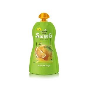 Paper boat swing juicer drink pulpy orange 150ml