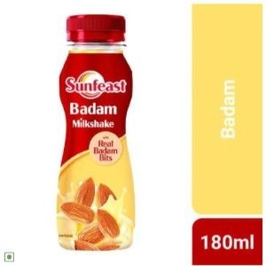 Sunfeast badam flavoured milk 180ml