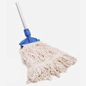 Blue touch plasic clip mop 300gm  with stick