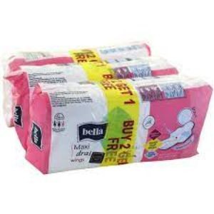 Bella maxi drai wings 15s 2+1offer