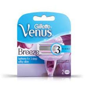 Gillette venus breeze 3 blades 2  catridge