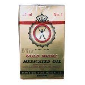 Gold medal med oil 25 ml imp