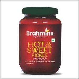 Brahmins hot&sweet pickle 400 gm