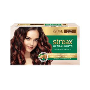 Streax ultralights highlightng kit hazel brown